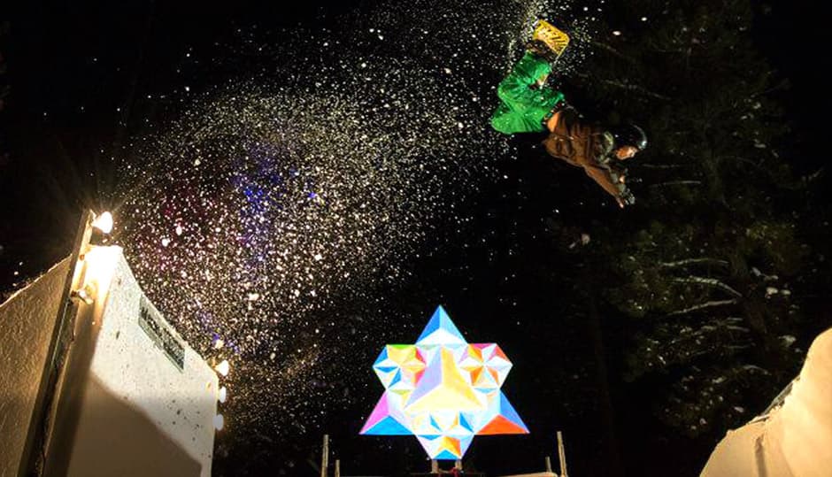 Stage laser light show